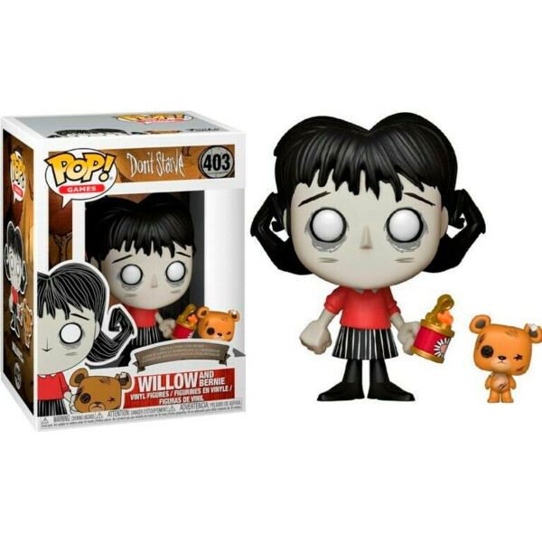 

Фигурка Funko Pop Фанко Поп Уиллоу с медведем Берни НЕ голодай Game Don’t Starve Willow and Bernie DS WB403