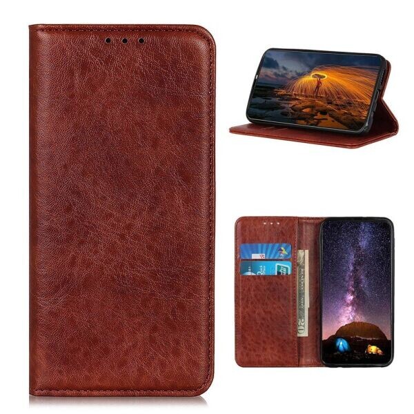 

Чехол-книжка Deexe Wallet Case для OPPO A73 (2020) - Brown