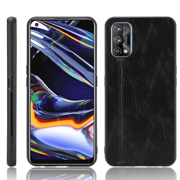 

Защитный чехол UniCase Leather Series для Realme 7 Pro - Black