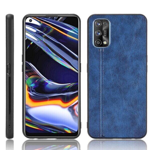 

Защитный чехол UniCase Leather Series для Realme 7 Pro - Blue