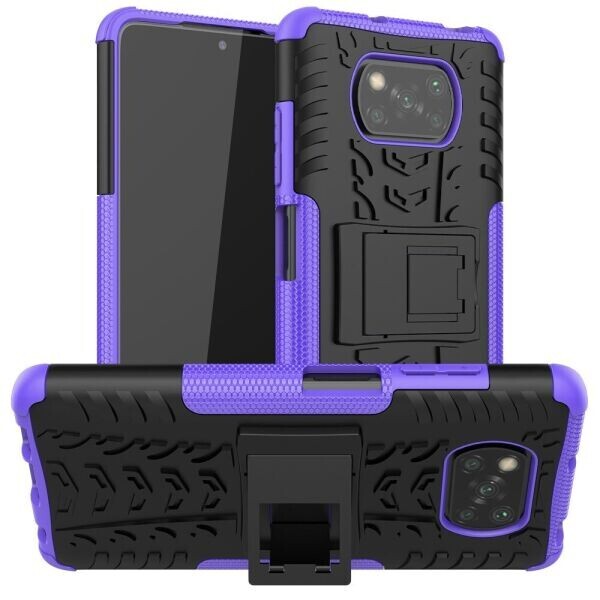 

Защитный чехол UniCase Hybrid X для Xiaomi Poco X3 - Purple