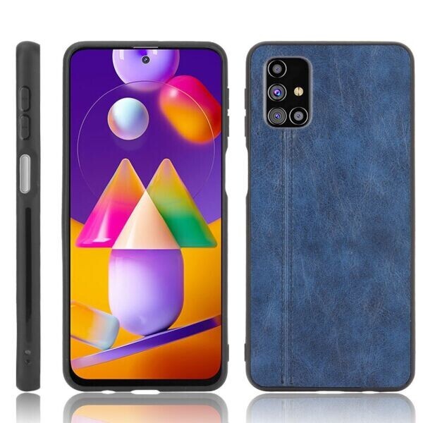 

Защитный чехол UniCase Leather Series для Samsung Galaxy M31s (M317) - Blue