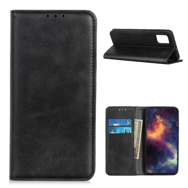 

Чехол-книжка Deexe Wallet Case для Samsung Galaxy A02s (A025) - Black