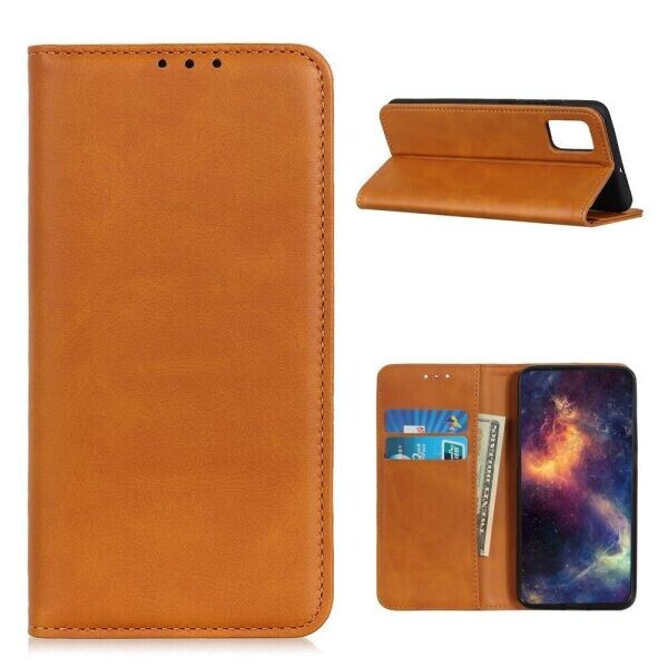 

Чехол-книжка Deexe Wallet Case для Samsung Galaxy A02s (A025) - Brown