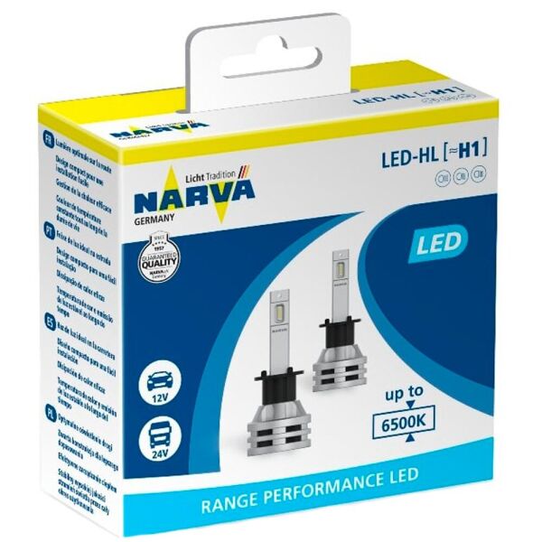 

Светодиодные лампы LED Narva Range Performance H1 6500k 24w 12-24v (18057)
