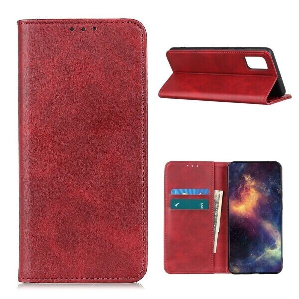 

Чехол-книжка Deexe Wallet Case для Xiaomi Poco M3 - Red