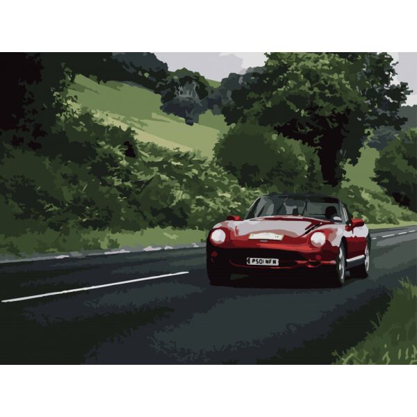 

Картина по номерам Art Craft Наслаждайся скоростью 40*50 см 10520-AC