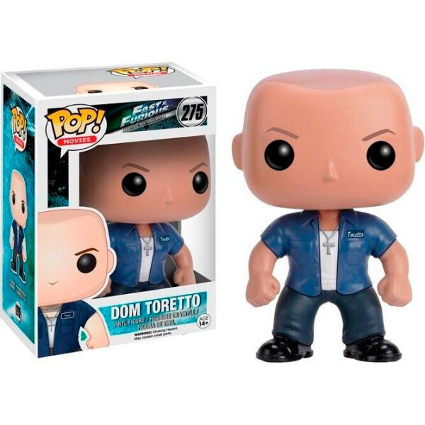 

Фигурка Funko Pop Фанко Поп Форсаж Дом Торетто Fast and Furious Dom Toretto 10 см DT275