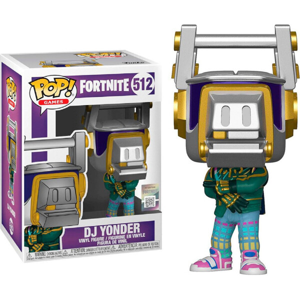 

Фигурка Funko Pop Фанко Поп Фортнайт Эм Си Лама Games Fortnite DJ Yonder 10 см F DY 512