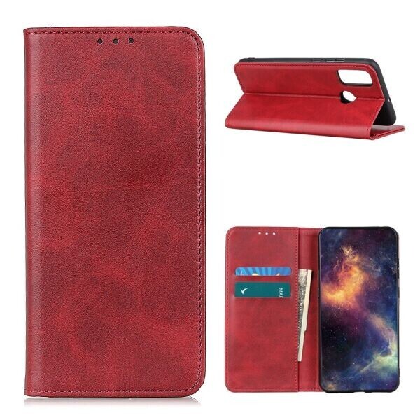 

Чехол-книжка Deexe Wallet Case для OnePlus Nord N10 - Red