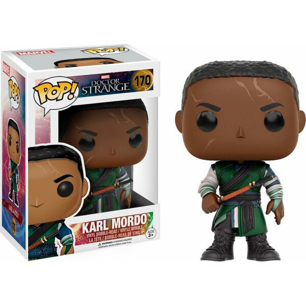 

Фигурка Funko Pop Фанко Поп Марвел Доктор Стрейндж Карл Мордо Marvel Doctor Strange Karl Mordo 10 cм DS KM 170