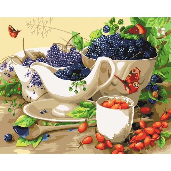 

Картина по номерам Витаминный коктейль 40*50см KHO5553