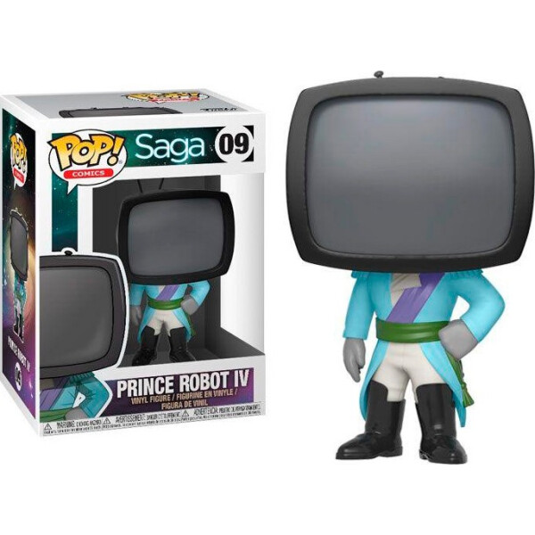 

Фигурка Funko Pop Фанко Поп Cага Принц робот Saga Prince Robot 10 см NEW S PR 09