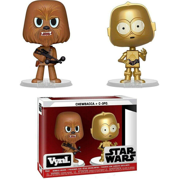 

Набор фигурок Funko Pop Фанко Поп Exclusive Чубакка и Трипио C-3PO Звёздные войны Star Wars SW CC618