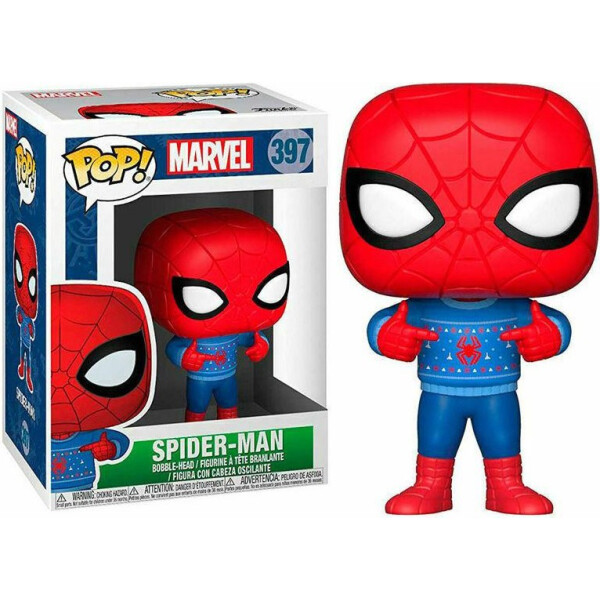 

Фигурка Funko Pop Фанко Поп Праздничный Человек Паук Holiday Spider Man 10 см H SM 397