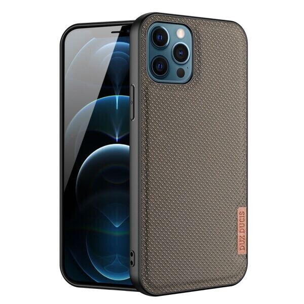 

Защитный чехол DUX DUCIS FINO Series для Apple iPhone 12 Pro Max - Army Green