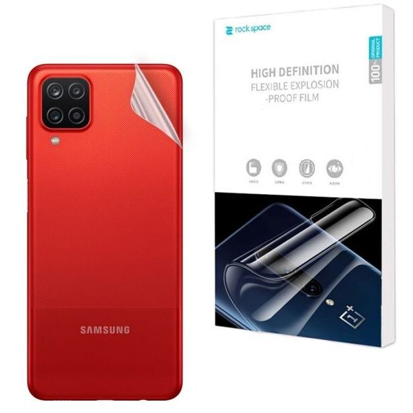 

Защитная пленка на заднюю панель RockSpace Explosion-Proof SuperClear для Samsung Galaxy A12 (A125)