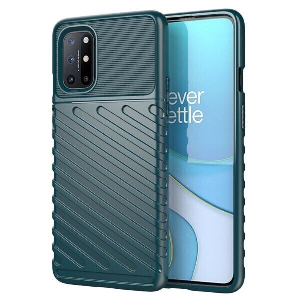 

Защитный чехол Deexe Thunder Series для OnePlus 8T - Green