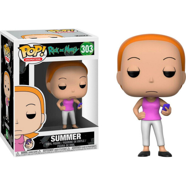 

Фигурка Funko Pop Фанко Поп Рик и Морти Саммер Rick and Morty Summer 10 см RM S 303
