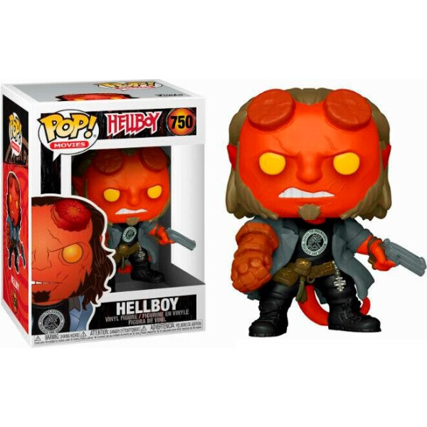 

Фигурка Funko Pop Фанко Поп Хеллбой в футболке Hellboy with Tee 10 см H H 750