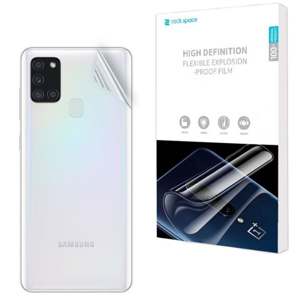 

Защитная пленка на заднюю панель RockSpace Explosion-Proof SuperClear для Samsung Galaxy A21s (A217)