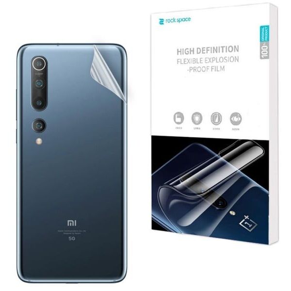 

Защитная пленка на заднюю панель RockSpace Explosion-Proof SuperClear для Xiaomi Mi 10/Mi 10 Pro