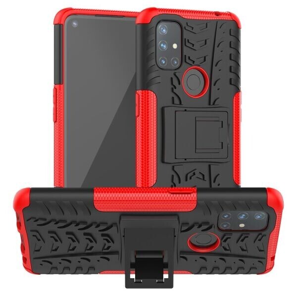 

Защитный чехол UniCase Hybrid X для OnePlus Nord N10 - Red