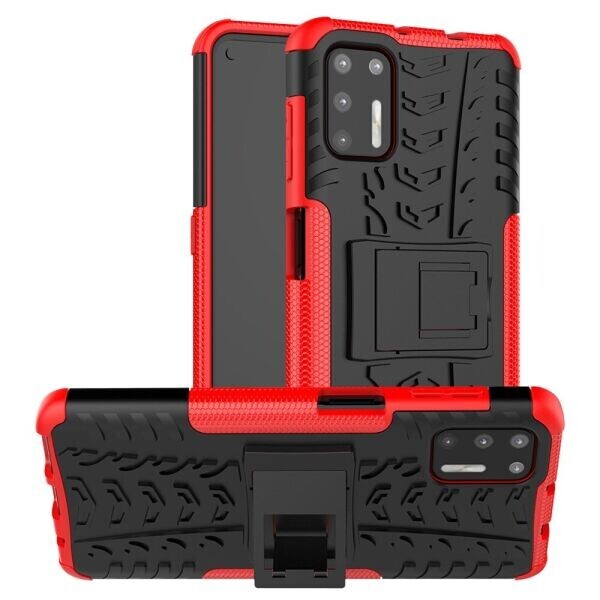 

Защитный чехол UniCase Hybrid X для Motorola Moto G9 Plus - Red