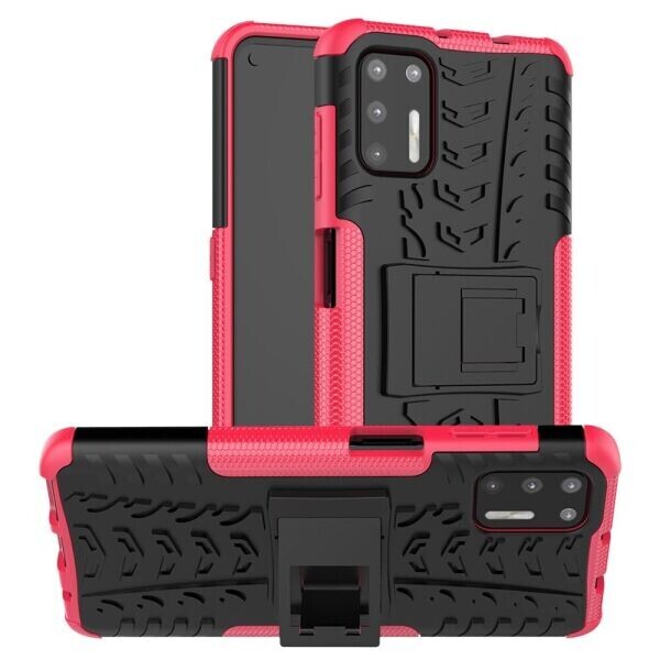 

Защитный чехол UniCase Hybrid X для Motorola Moto G9 Plus - Rose