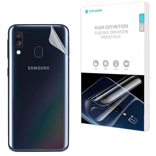 

Защитная пленка на заднюю панель RockSpace Explosion-Proof SuperClear для Samsung Galaxy A40 (A405)