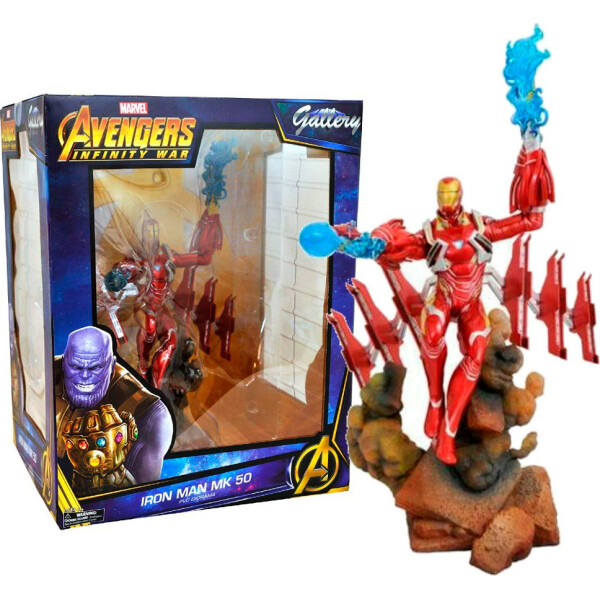 

Диорама Diamond Select Toys Железный Человек Марк 50 Avengers Infinity War Iron Man Mk50 Diorama BL IM601