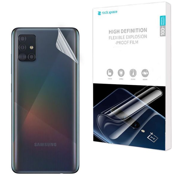 

Защитная пленка на заднюю панель RockSpace Explosion-Proof SuperClear для Samsung Galaxy A51 (А515)