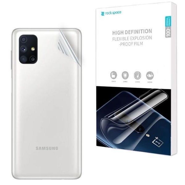 

Защитная пленка на заднюю панель RockSpace Explosion-Proof SuperClear для Samsung Galaxy M51 (M515)