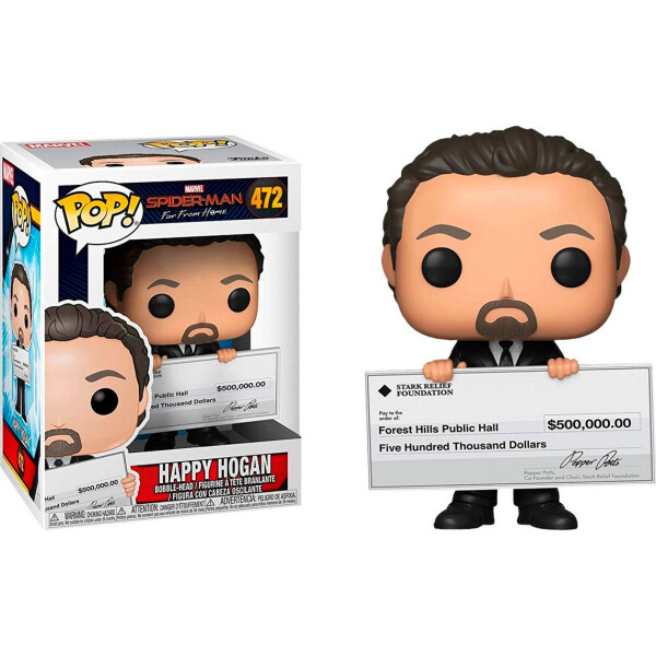 

Фигурка Funko Pop Фанко Поп Человек Паук Хэппи Хоган Spider Man Happy Hogan 10 см SM HH 472
