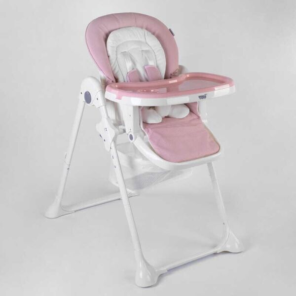 

Стульчик для кормления Toti W-92005 мягкий PU, мягкий вкладыш, 2 колеса, съемный столик