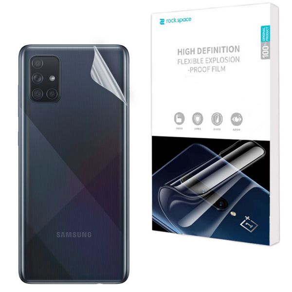 

Защитная пленка на заднюю панель RockSpace Explosion-Proof SuperClear для Samsung Galaxy A71 (A715)