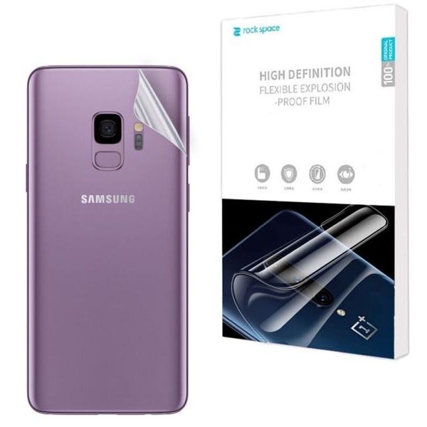 

Защитная пленка на заднюю панель RockSpace Explosion-Proof SuperClear для Samsung Galaxy S9 (G960)