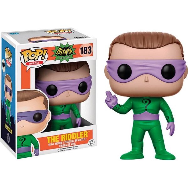 

Фигурка Funko Pop Фанко Поп Бэтмен 66 Риддлер Batman The Riddler 10 см TR183