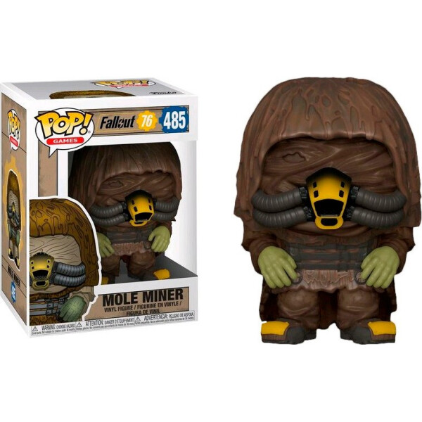 

Фигурка Funko Pop Фанко Поп Фаллаут Крот-шахтёр Fallout Mole Miner 10 см F MM 485