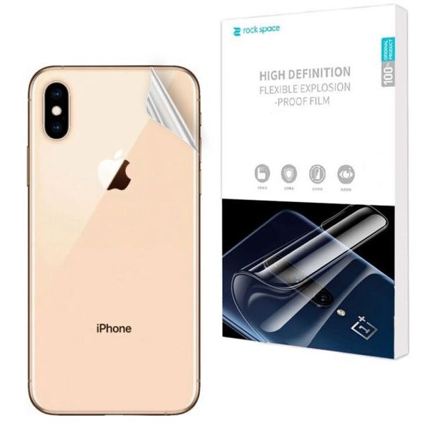 

Защитная пленка на заднюю панель RockSpace Explosion-Proof SuperClear для Apple iPhone XS Max