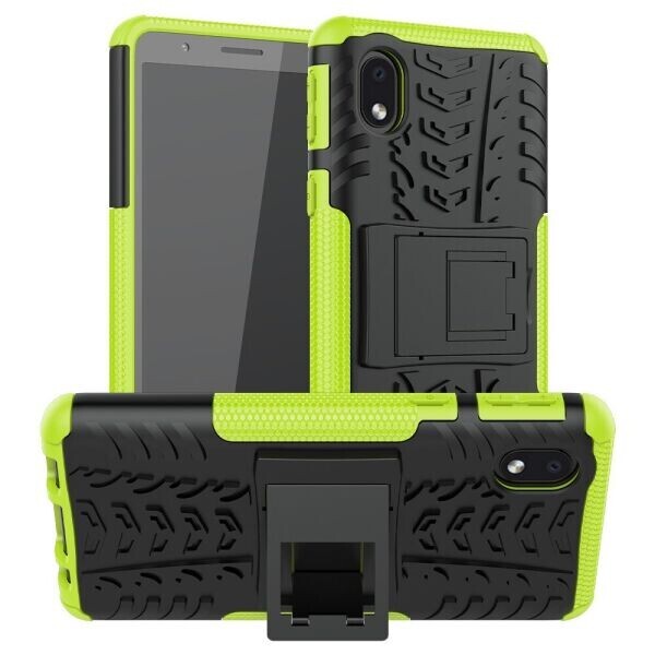 

Защитный чехол UniCase Hybrid X для Samsung Galaxy A01 Core (A013) - Black / Green