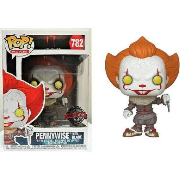 

Фигурка Funko Pop Фанко Поп IT Pennywise Оно Пеннивайз с ножом 10 см IT PW 782