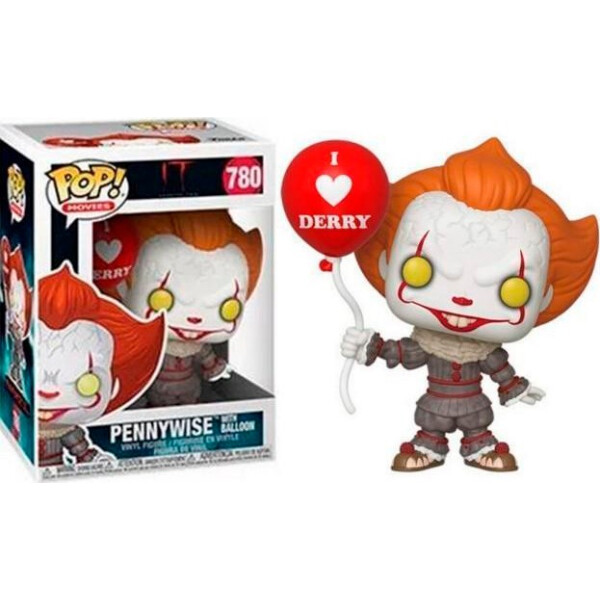 

Фигурка Funko Pop Фанко Поп IT Pennywise Оно Пеннивайз с воздушным шариком 10 см IT PW 780