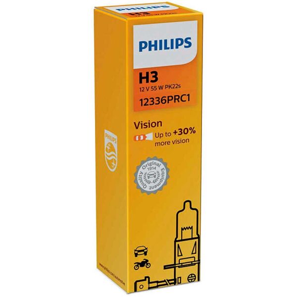 Галогеновая лампа Philips H3 Vision 12336PRC1 55w PK22s