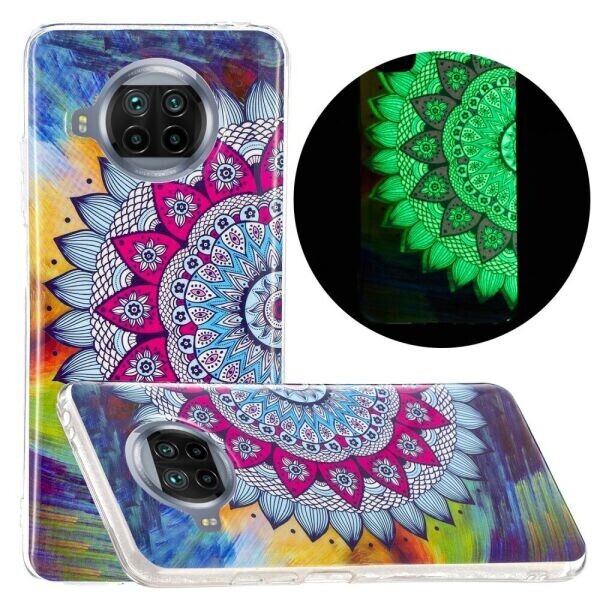 

Силиконовый (TPU) чехол Deexe LumiCase для Xiaomi Mi 10T Lite - Flower Pattern