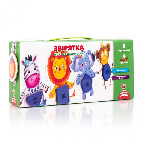 

Игра с пуговицами Зверушки для самых маленьких VT2905-12 (укр)