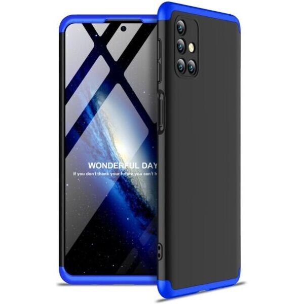 

Защитный чехол GKK Double Dip Case для Samsung Galaxy M31s (M317) - Black / Blue