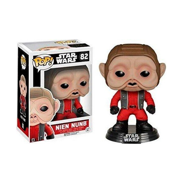 

Фигурка Funko Pop Фанко Поп Ниен Нунб Звездные войны Nien Nunb Star Wars 10 см SW NN 82