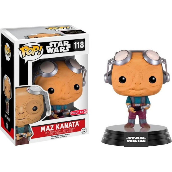 

Фигурка Funko Pop Фанко Поп Маз Каната Звездные войны Maz Kanata Star Wars 10 см SW MK118