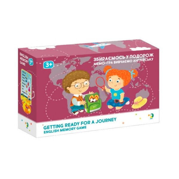 

Настольная игра DoDo Изучаем английский, Собираемся в путешествие 300146